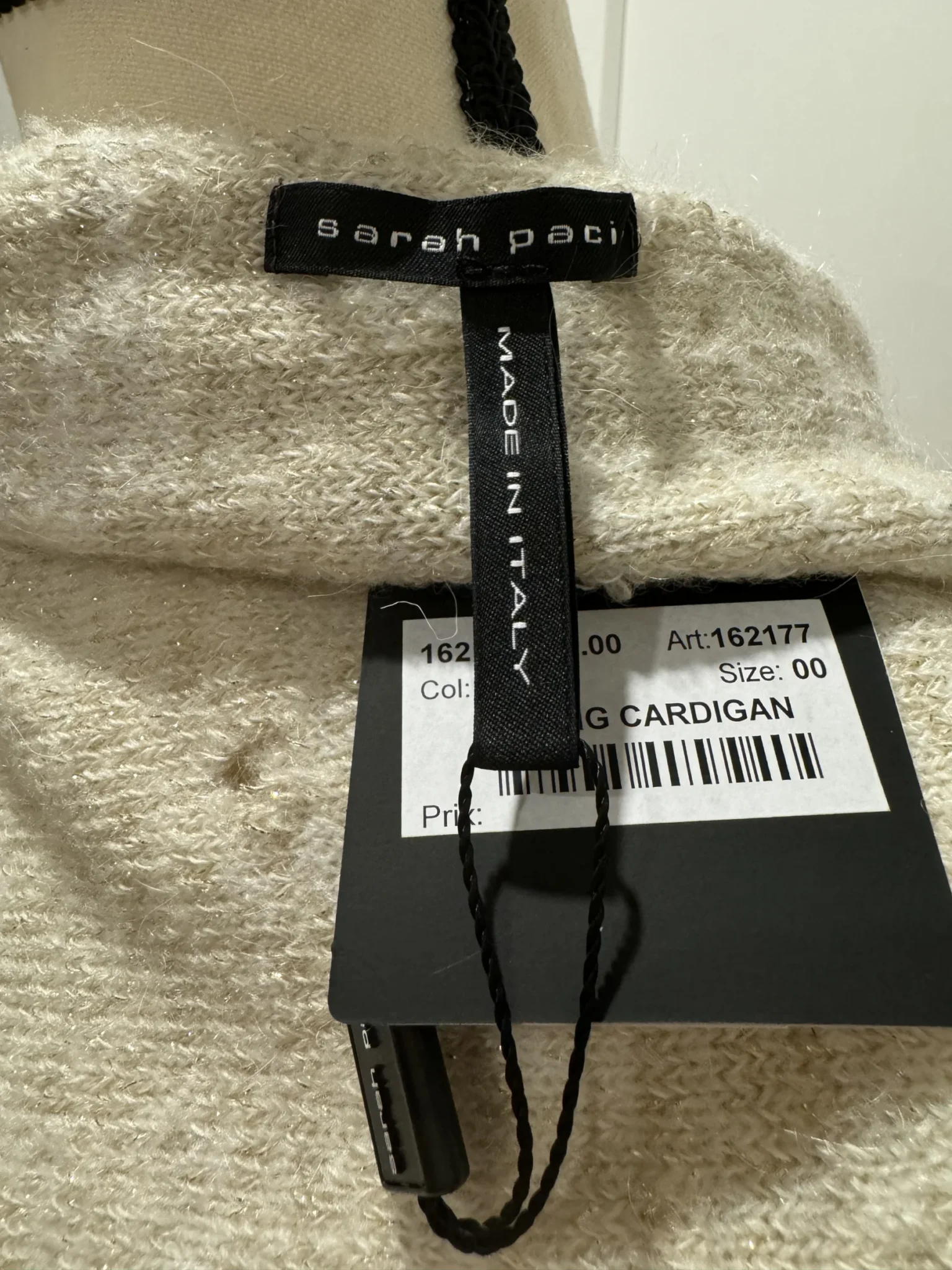 Image for Veste en laine ajouré
