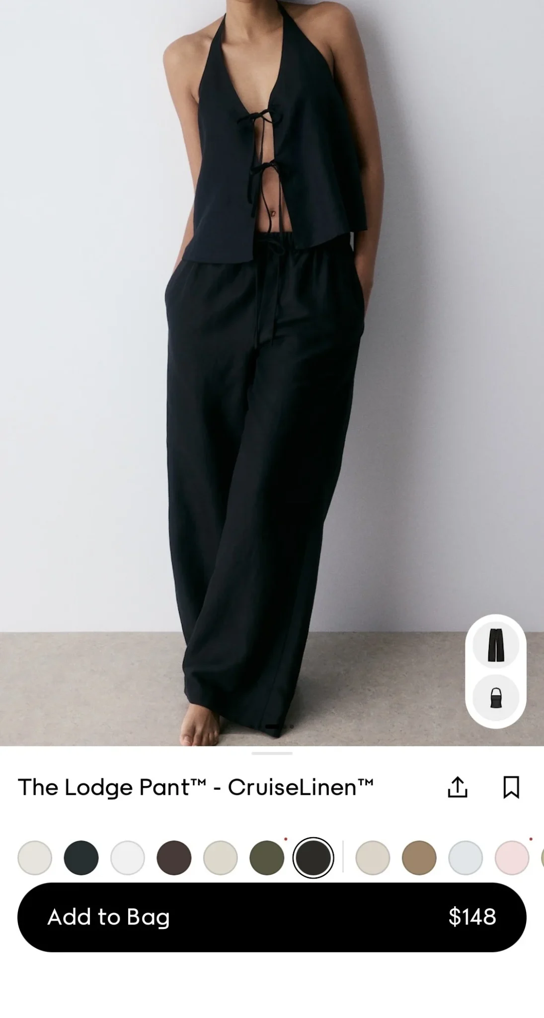 Featured image for Linen Lodge trousers