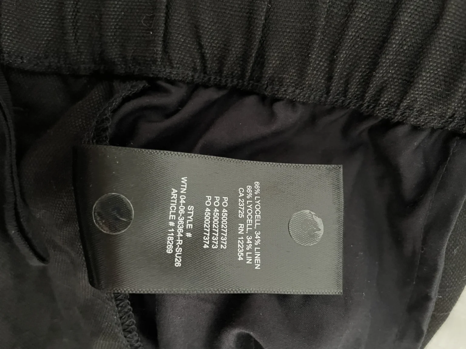 Image for Linen Lodge trousers