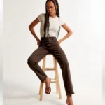 Thumbnail for Abercrombie & Fitch - Jeans taille haute “curvy”