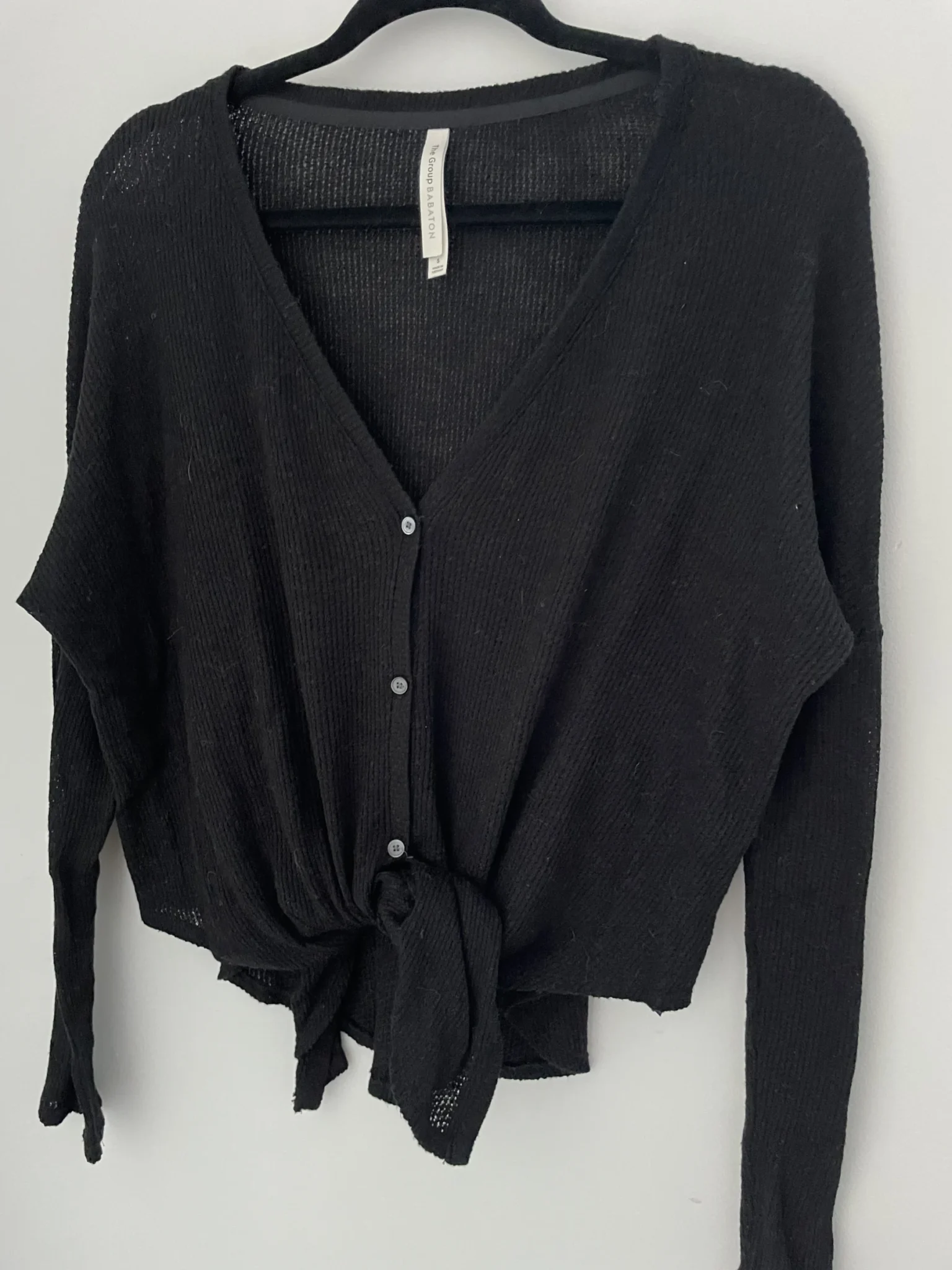 Featured image for Fine-knit top