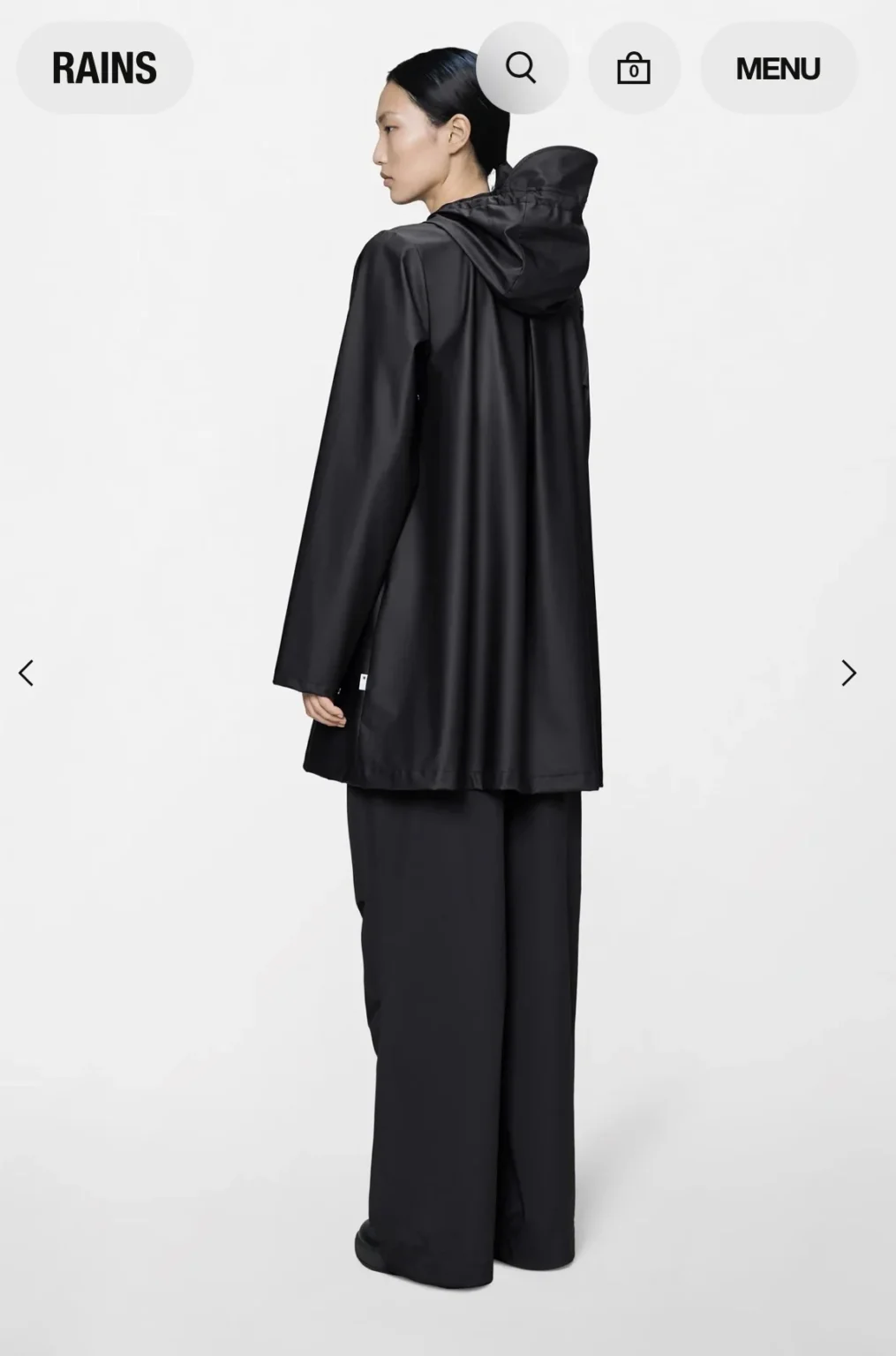 Image for ♥️RAINS black Imper (S/M)