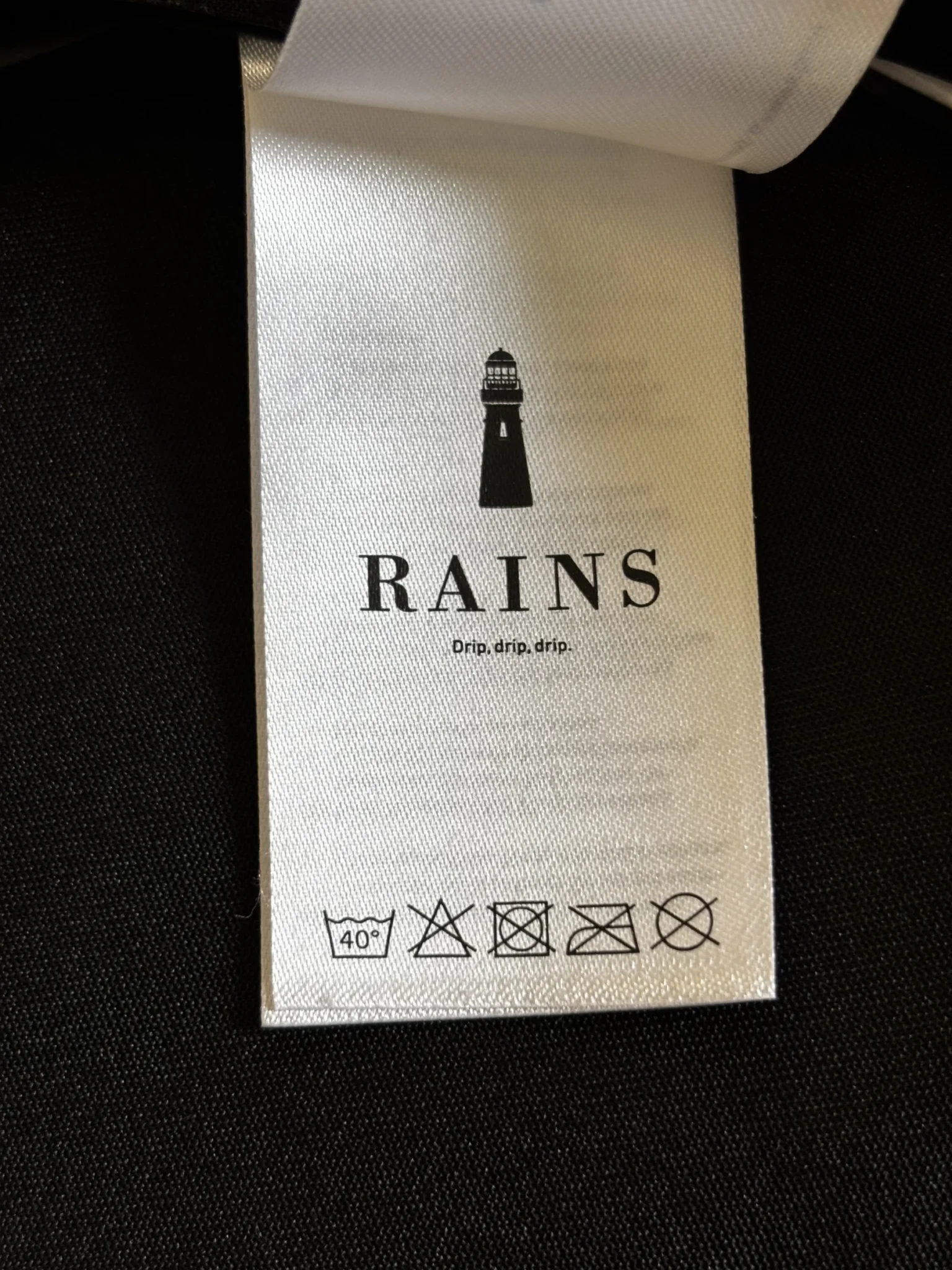 Image for ♥️RAINS black Imper (S/M)