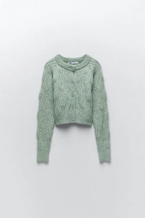 Featured image for Veste Zara menthe