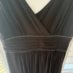 Thumbnail for Petite Robe Noire Cocktail Strass Taille 38 / M – Excellent État