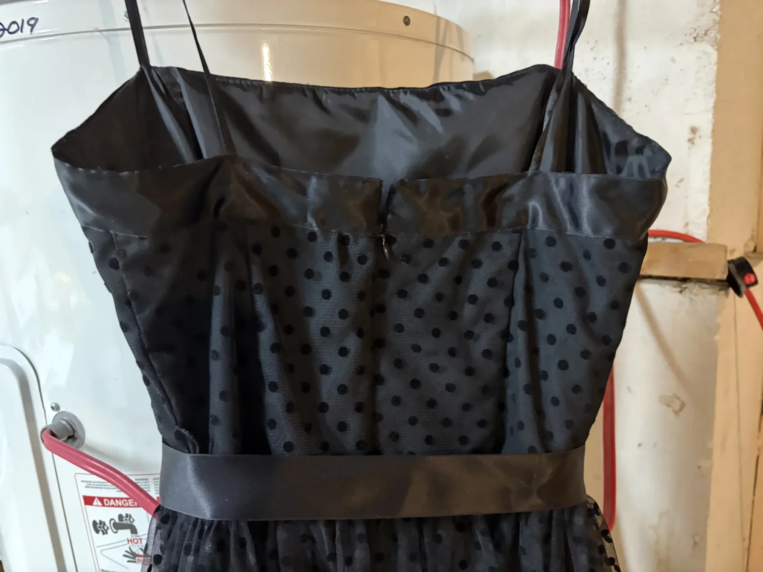 Image for Robe de cocktail ONYX NITE Pois Corset Tulle / Robe de soirée à pois