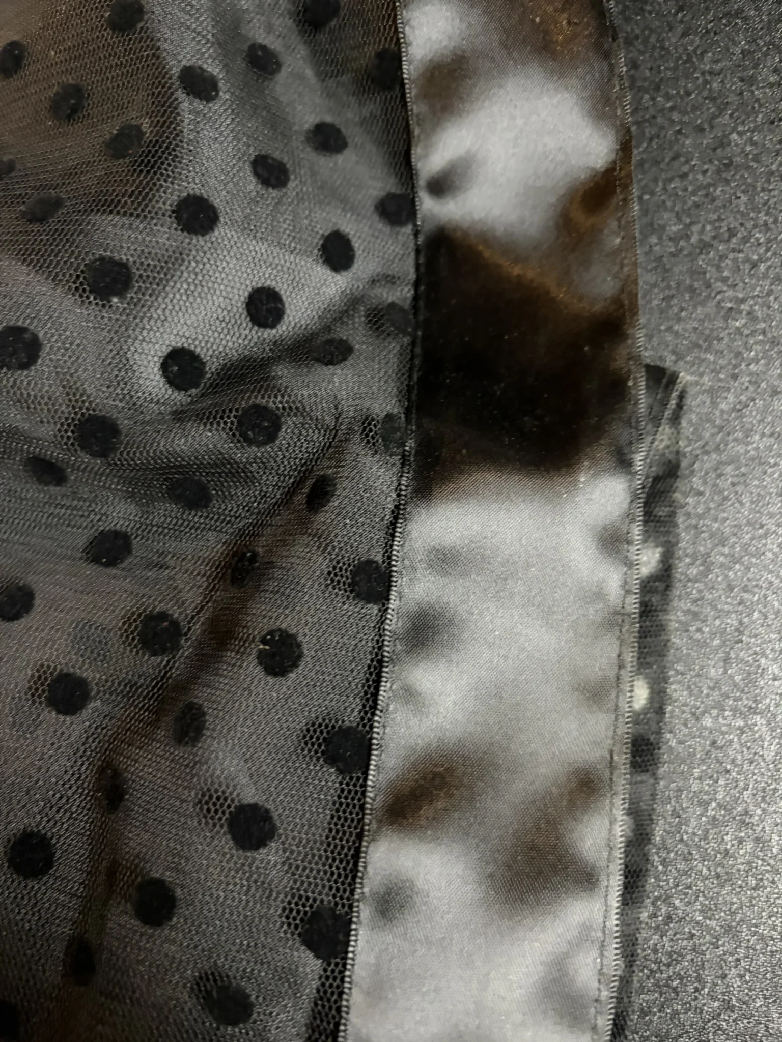 Image for Robe de cocktail ONYX NITE Pois Corset Tulle / Robe de soirée à pois