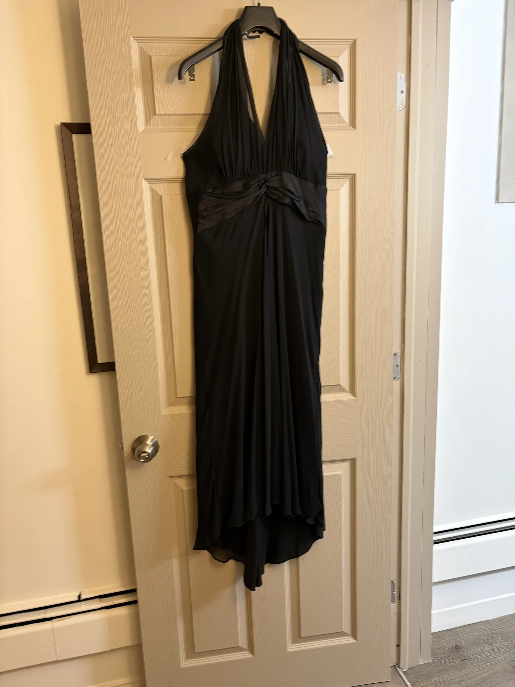 Robe de soirée Noire ZAPPA dos nu Licou / Black Dos Nu *Autre seconde main