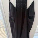Thumbnail for Camisole Noire Fluide avec Paillettes