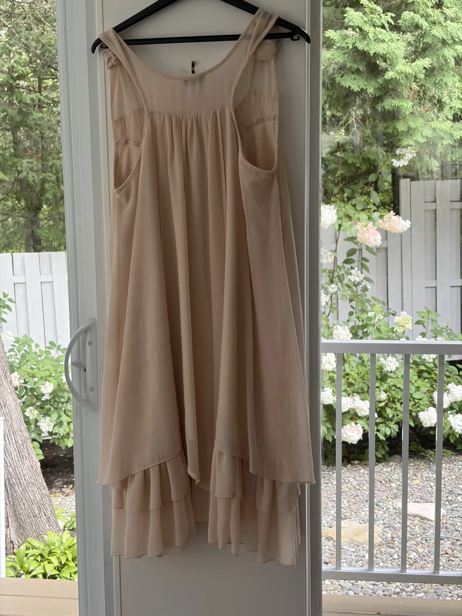 Image for Robe bohème fluide à sequins Pimkie – Taille M (38) – Nude/Champagne