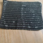 Thumbnail for Top Bustier Bandeau Tube à Paillettes Paillettes Noires – Neuf 38/40
