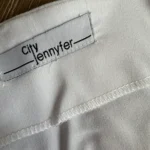 Thumbnail for Bustier Corset en Jean Blanc avec Ceinture City Jennyfer 38