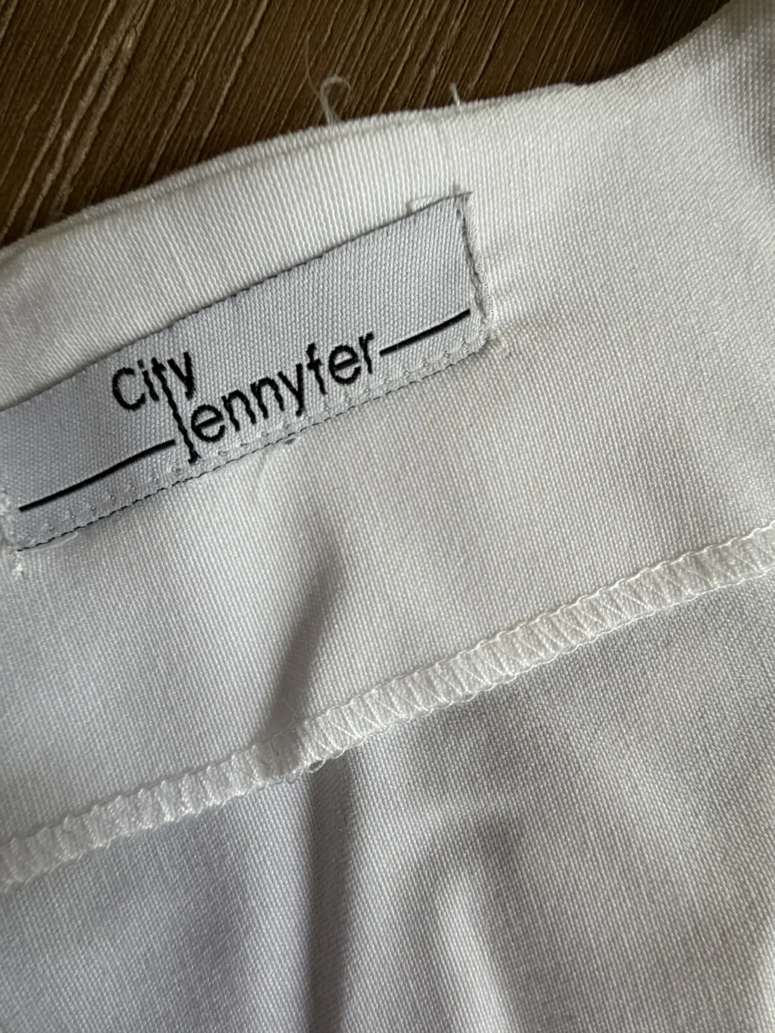 Image for Bustier Corset en Jean Blanc avec Ceinture City Jennyfer 38