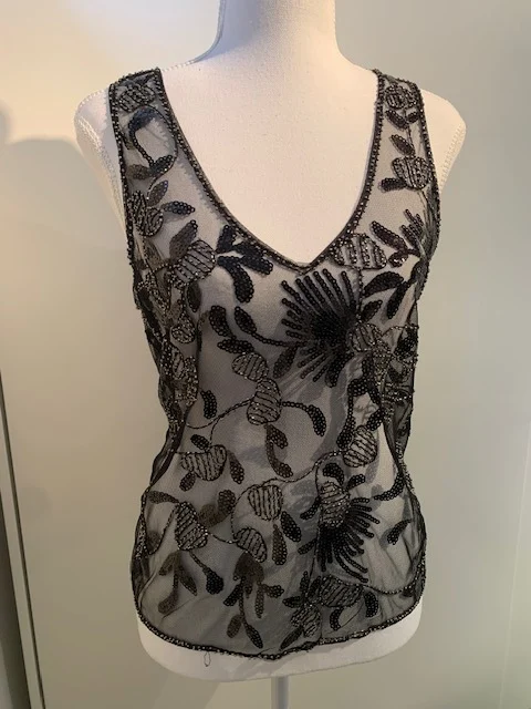 Image for New top with beads and sequins