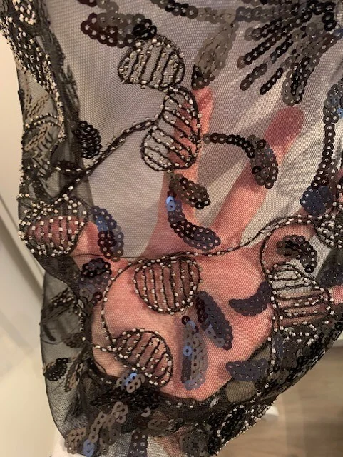 Image for New top with beads and sequins