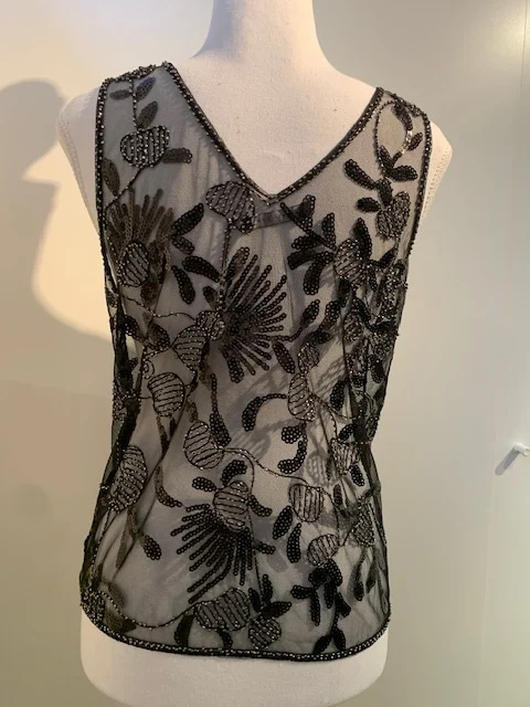 Image for New top with beads and sequins