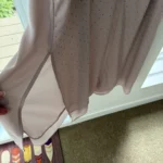 Featured thumbnail for Tunique Voile Mousseline DYNAMITE Rose Poudré Strass M