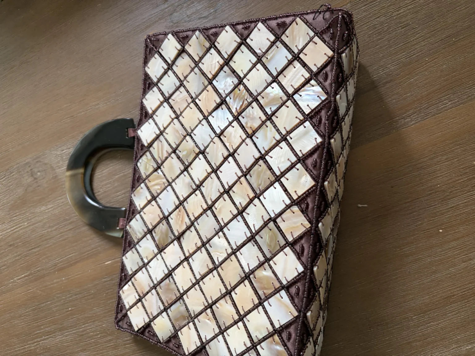 Featured image for Sac Vintage Mosaïque de Nacre & Perles