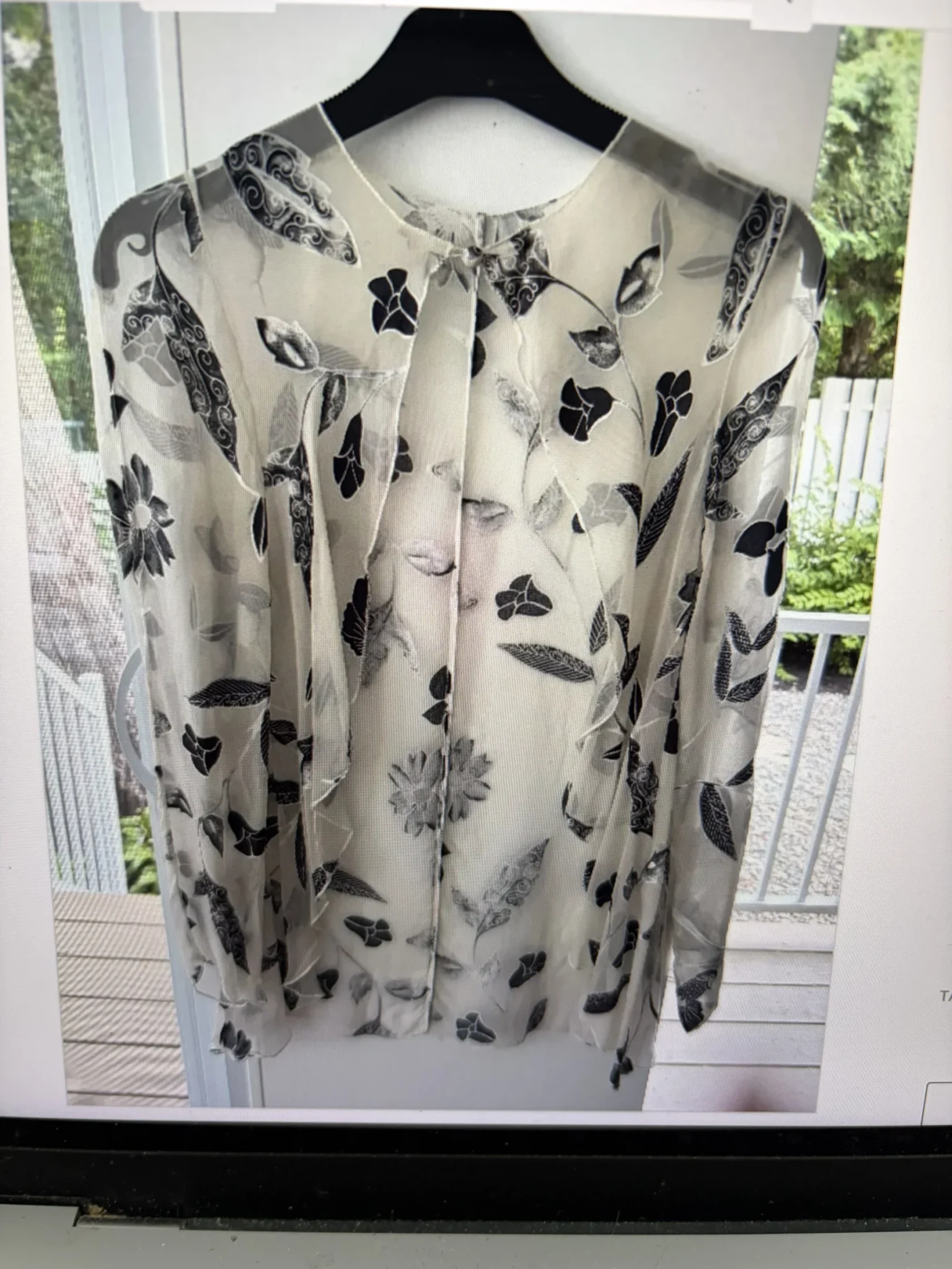 Image for Ensemble 3 Pcs Haute Couture JEAN-MARIE PUJOL Paris Floral
