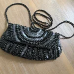 Featured thumbnail for [NEUF] Sac Pochette de Soirée Perlée Noir