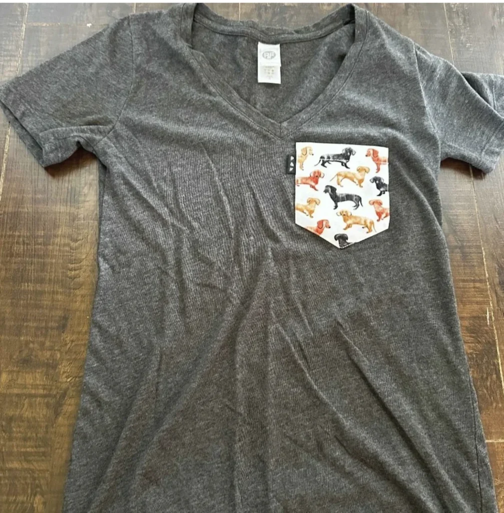 Featured image for T-shirt by the Quebec-based brand Poche&Fils, featuring a dog design