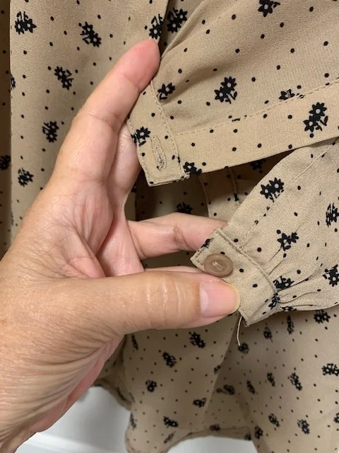 Image for 3/4-sleeved blouse
