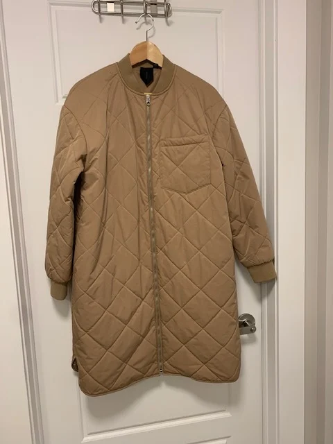 Image for Lightweight quilted coat