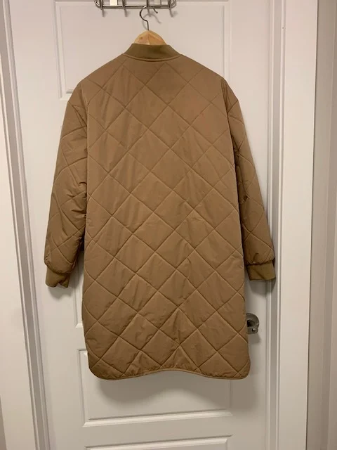 Image for Lightweight quilted coat