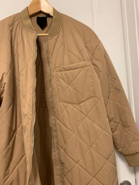 Image for Lightweight quilted coat