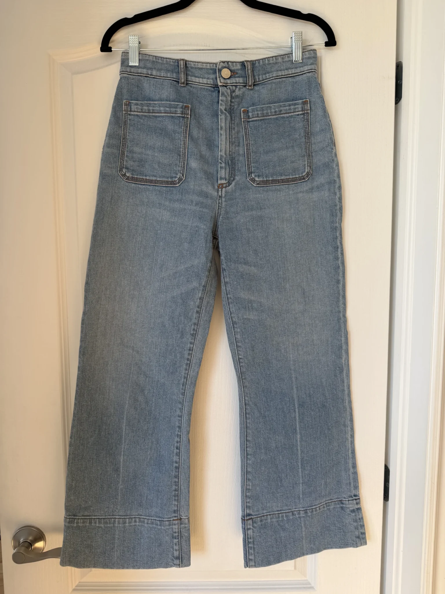 Featured image for Jean Max Mara, size 26; SportMax Code, high-waisted bootcut