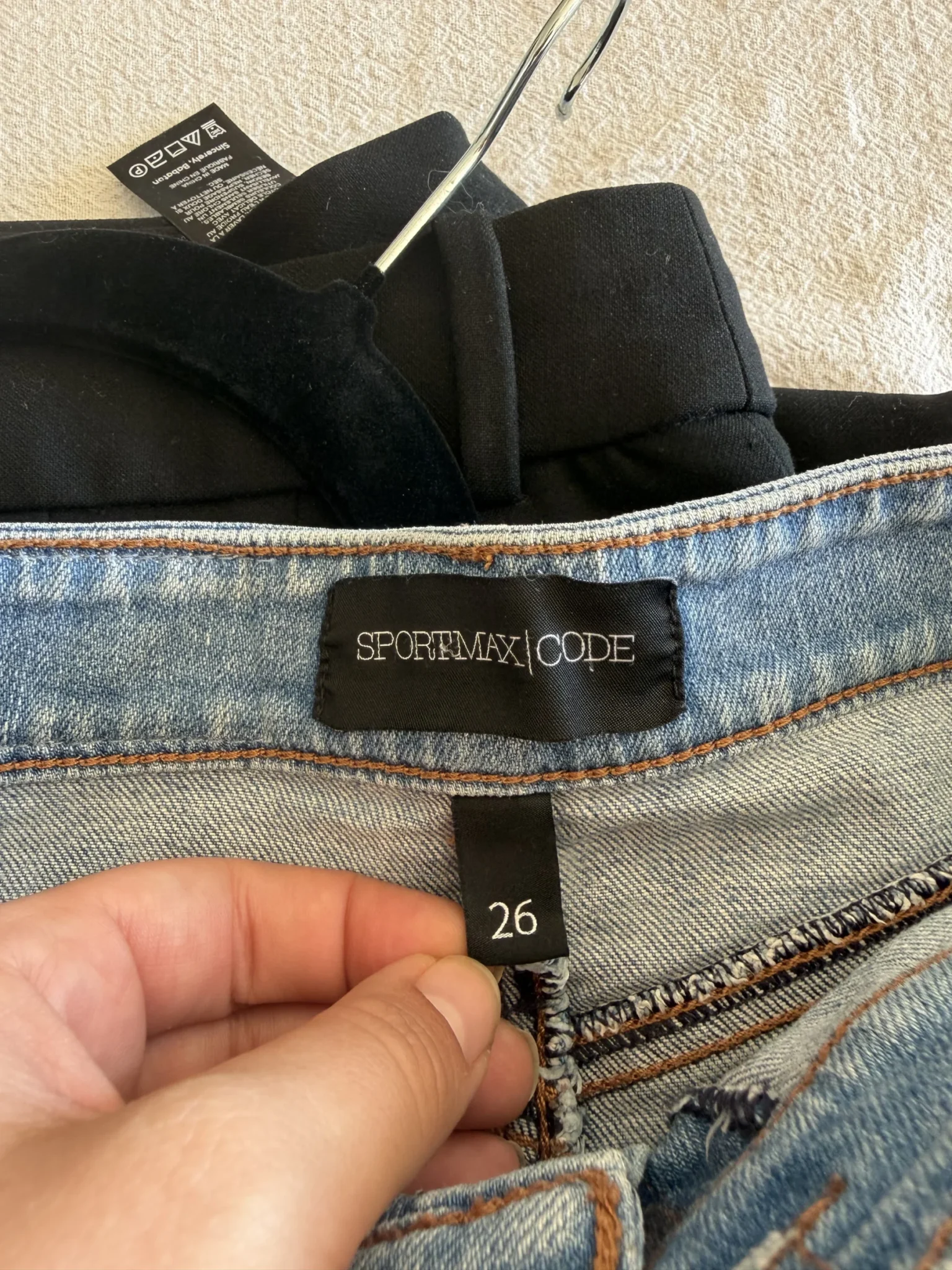 Image for Jean Max Mara, size 26; SportMax Code, high-waisted bootcut