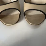 Thumbnail for Manolo Blahnik – escarpins peep-toe beige/nude – Taille 35