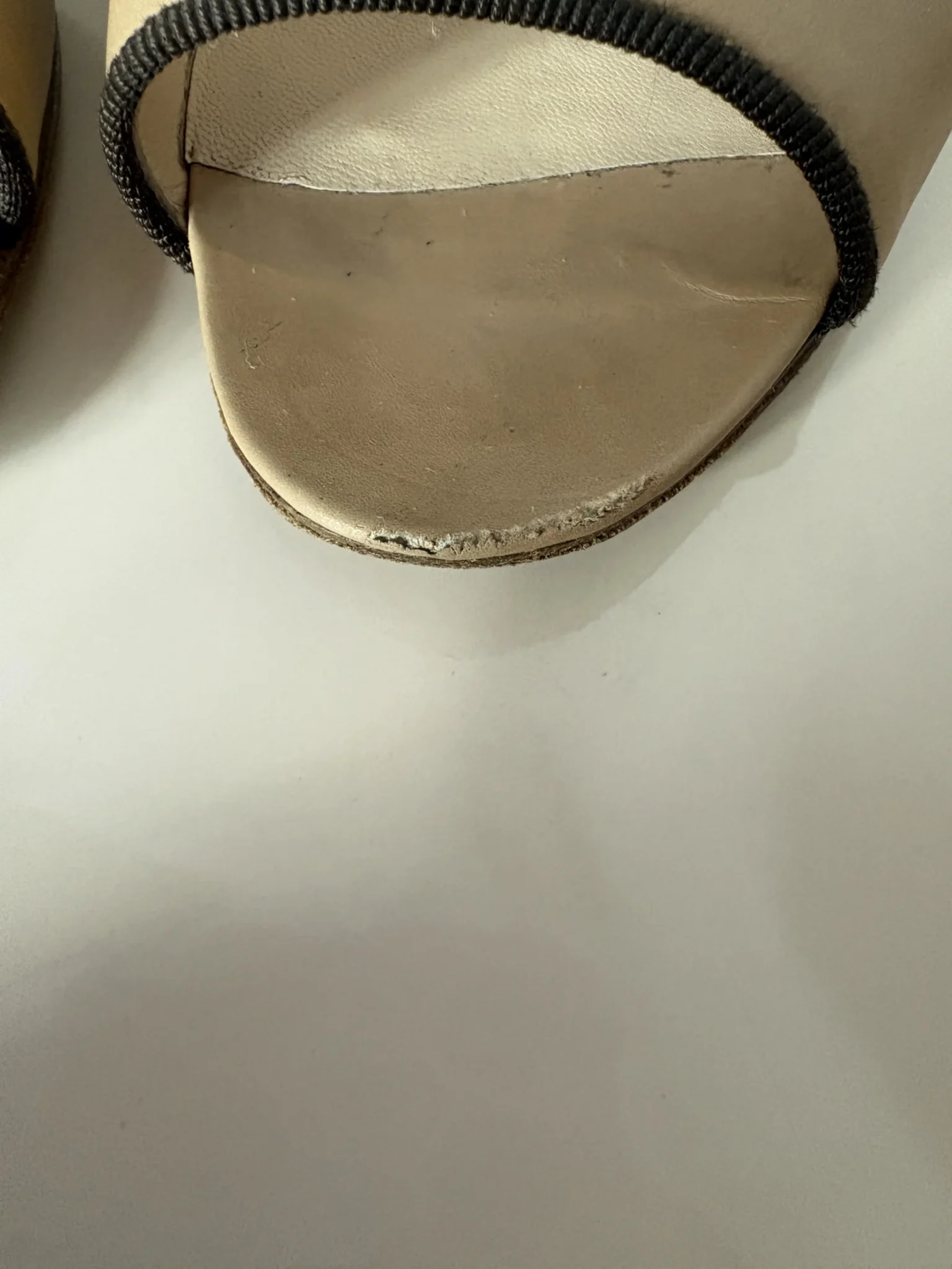 Image for Manolo Blahnik – escarpins peep-toe beige/nude – Taille 35