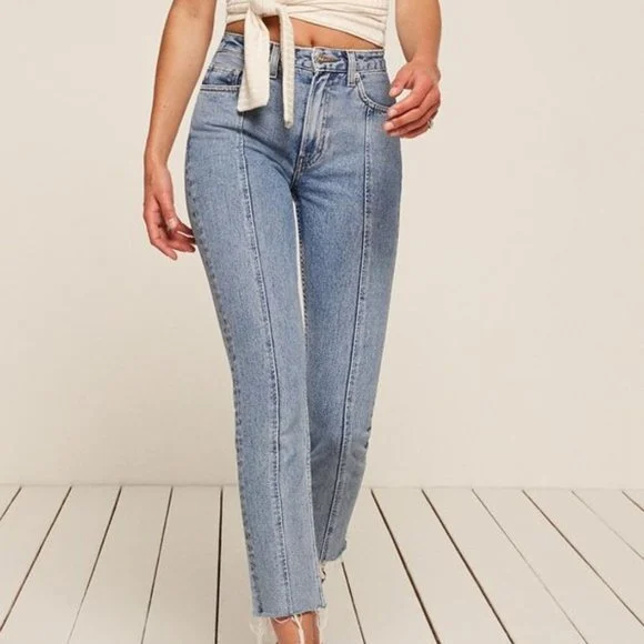 Image for Jean Reformation taille 28 taille haute coupe droite