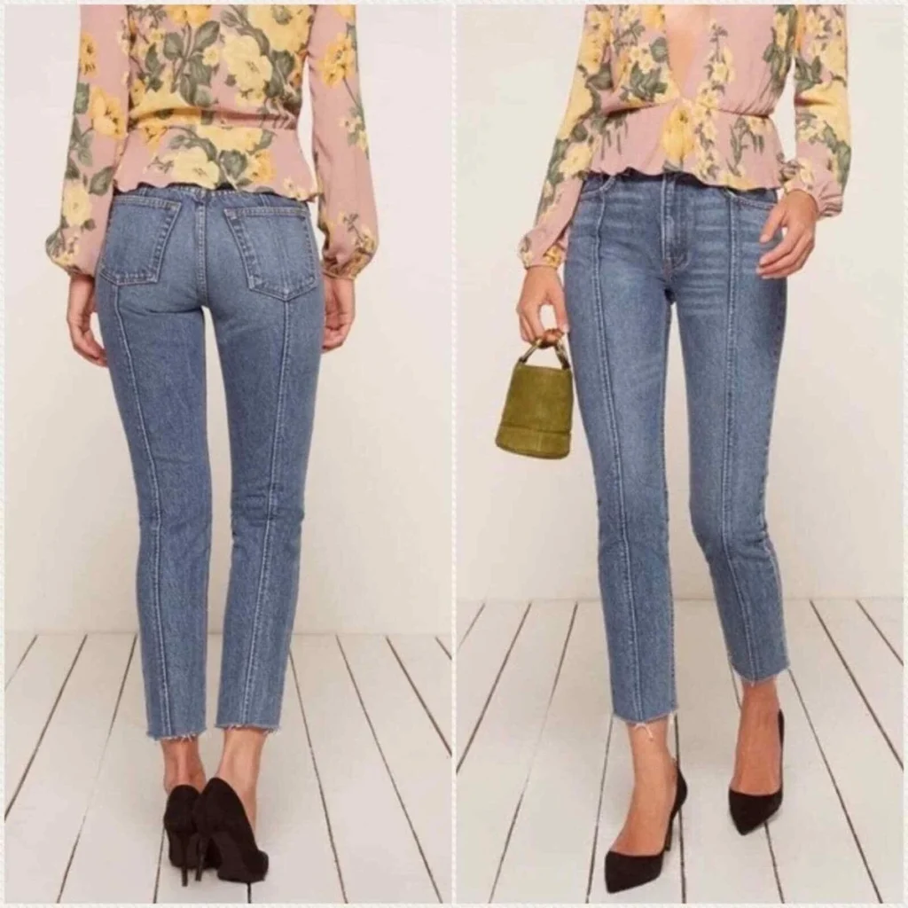 Image for Jean Reformation taille 28 taille haute coupe droite