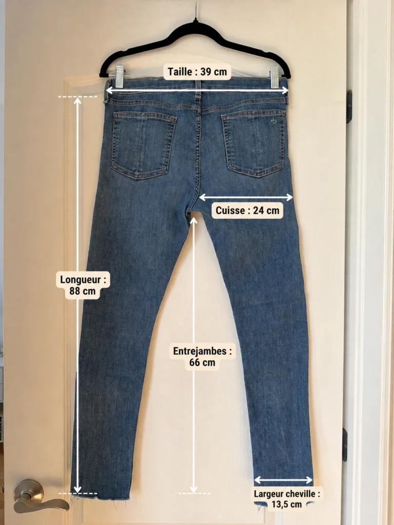 Image for Jean Rag and Bone, size 29, Ankle Skinny style