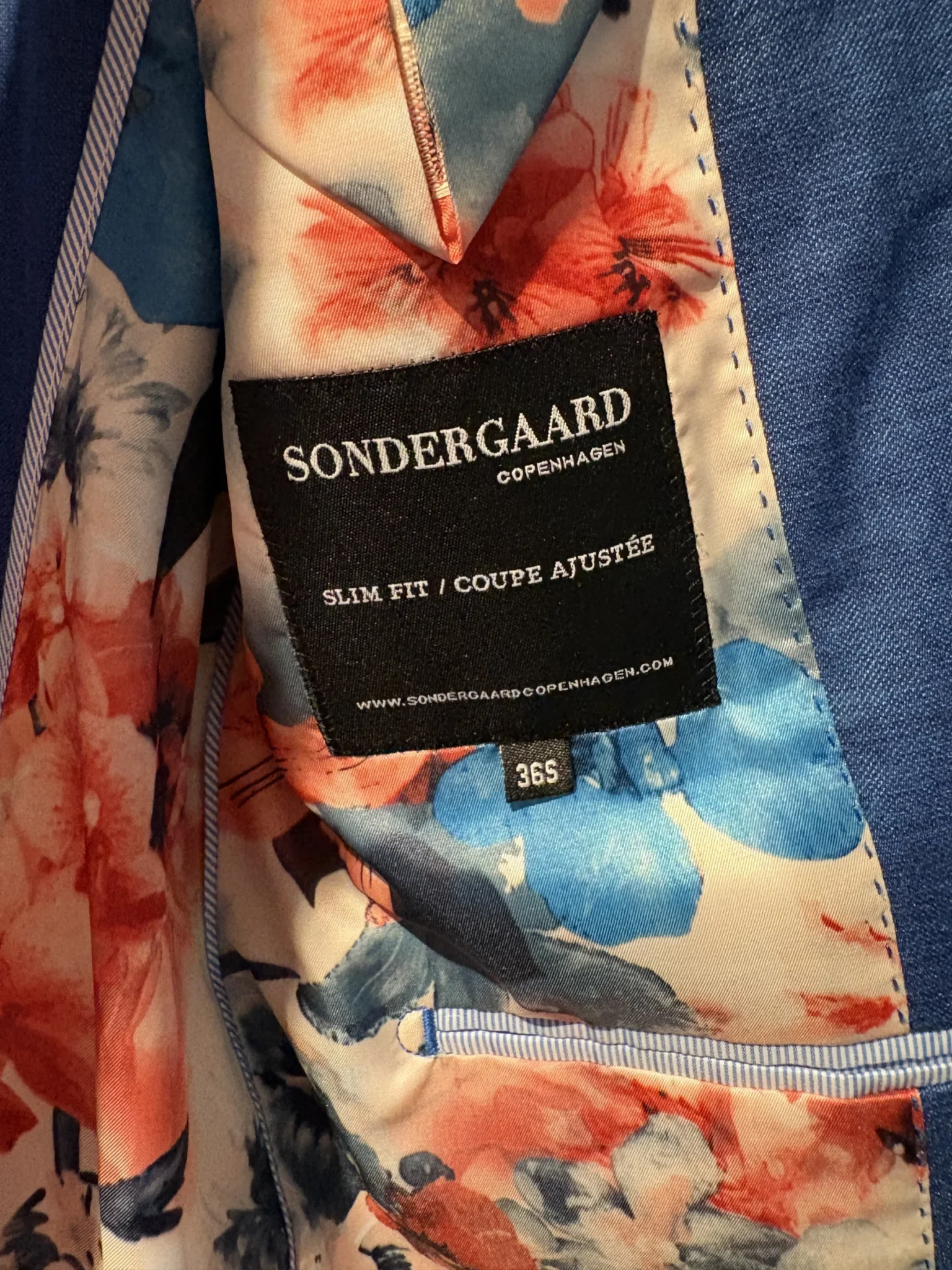 Image for Søndergaard Copenhagen – blazer homme Slim Fit – Taille 36S
