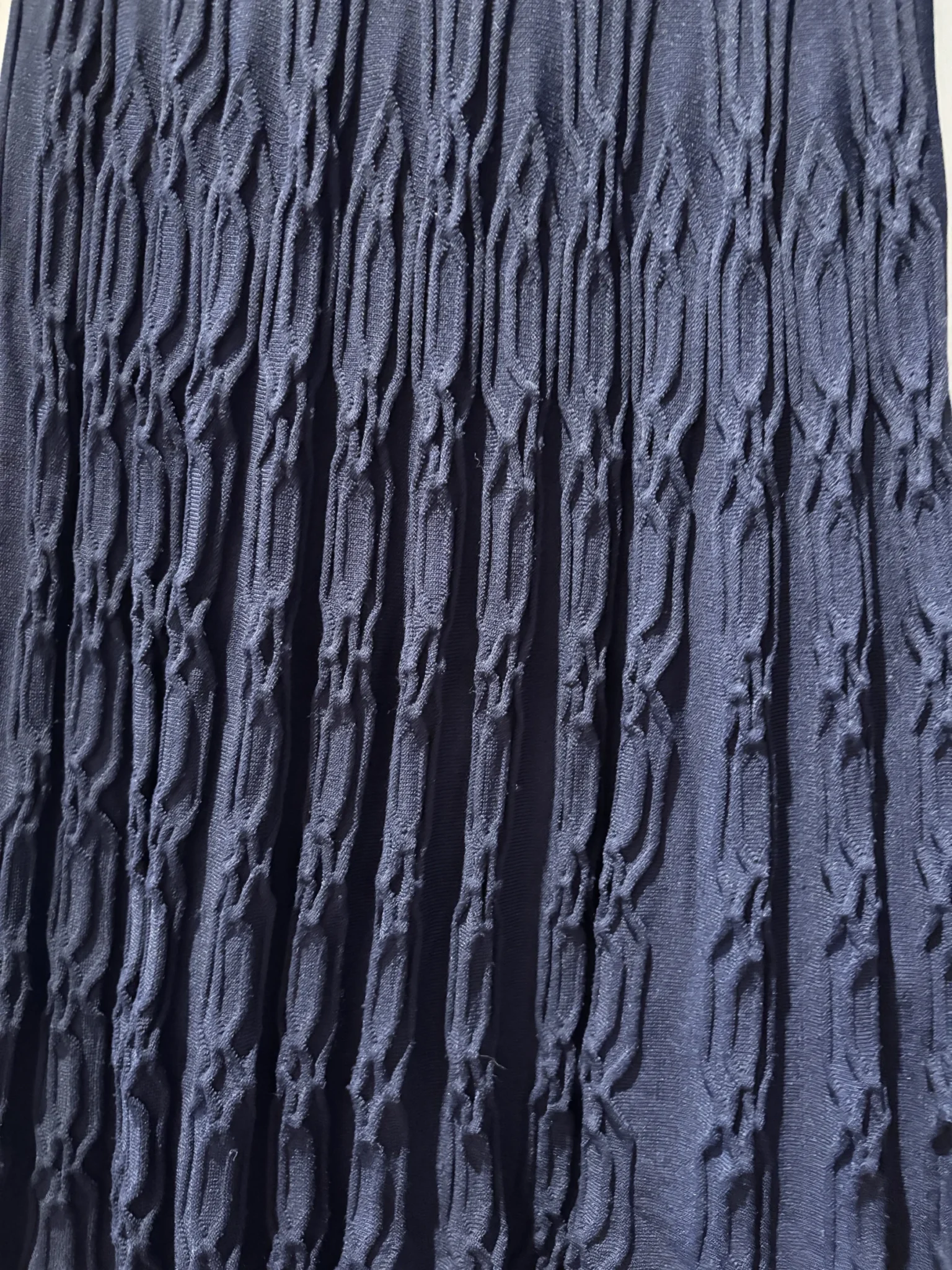 Image for The Kooples – robe bleu marine et dentelle noire