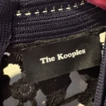 Thumbnail for The Kooples – robe bleu marine et dentelle noire
