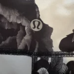 Thumbnail for Lululemon – black, white and grey floral top