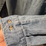 Thumbnail for Rolls-Royce – Embroidered denim shirt – Size G/L – Vintage