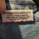 Thumbnail for Rolls-Royce – Embroidered denim shirt – Size G/L – Vintage