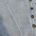 Thumbnail for Light mauve marled and speckled cardigan – Size L