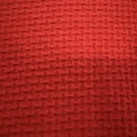 Thumbnail for Frank And Oak – Polo en maille texturée rouge corail – Taille L/G