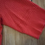 Thumbnail for Frank And Oak – Polo en maille texturée rouge corail – Taille L/G
