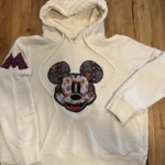 Featured thumbnail for Desigual x Disney – Hoodie Mickey Face Patch écru – Taille XL
