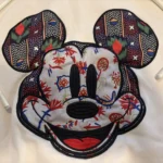 Thumbnail for Desigual x Disney – Hoodie Mickey Face Patch écru – Taille XL