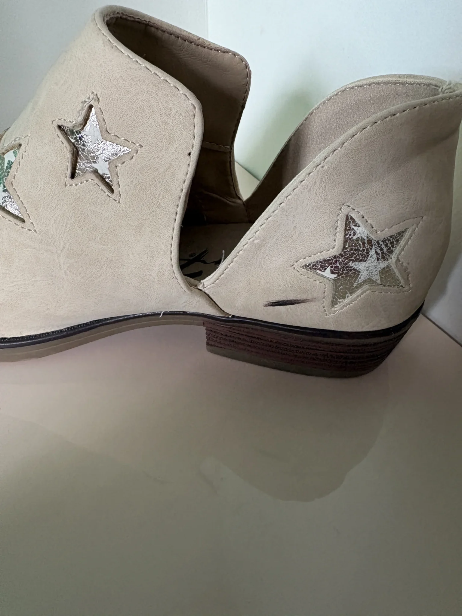 Image for Seven7 – Bottines western à étoiles – Taille 9
