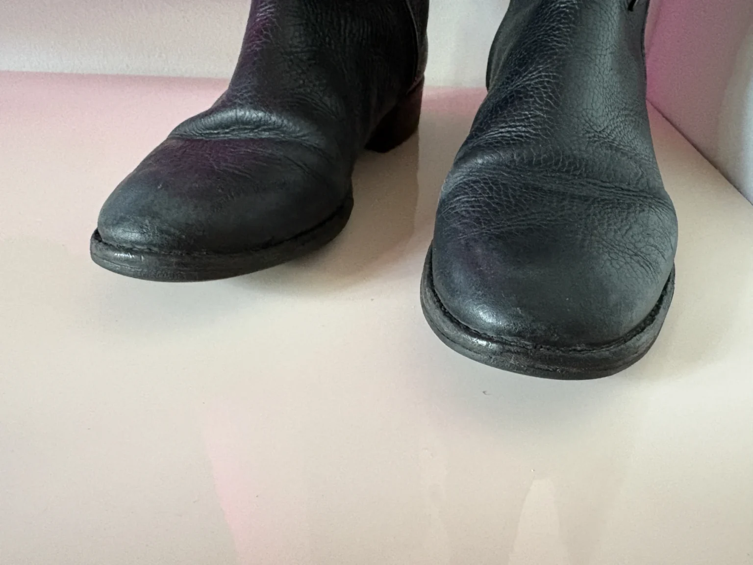 Image for Tory Burch – Bottes hautes cavalières noires – Taille 6½ M US