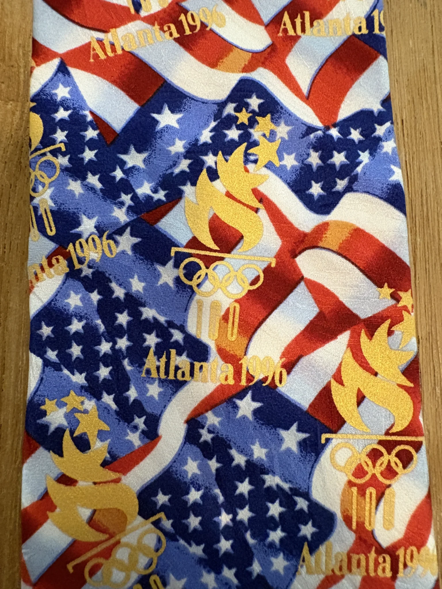 Image for RM Sport – Cravate Olympic Games Collection Atlanta 1996